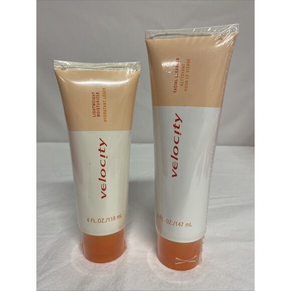 Mary Kay Velocity Lightweight Moisturizer 4oz & Facial Cleanser 5oz New Sealed - Picture 1 of 1